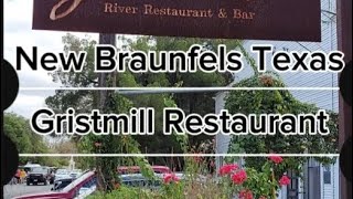 New Braunfels Texas Gristmall Restaurant [upl. by Chery52]