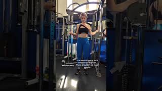 Rotators cuff warmup External rotation with cable exercisetips shortvideo rotatorcuff [upl. by Ivey]