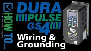 GS4 Drive VFD  Wiring and Grounding Tips and Tricks from AutomationDirect [upl. by Noni60]