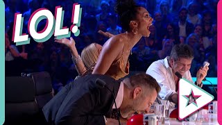 BGT Judges Lose It At Hilarious Stand Up Comedian Is This The Funniest Stand Up Set Ever [upl. by Nylear]