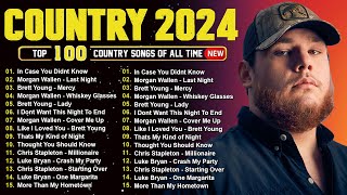 Country Music Playlist 2024 🦽 Luke Combs Morgan Wallen Chris Stapleton Kane Brown Jason Aldean [upl. by Kleeman]