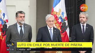 Reacciones y condolencias tras la muerte de Sebastián Piñera [upl. by Aciemaj288]