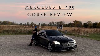 Mercedes E400 Coupe Review [upl. by Lyrred]