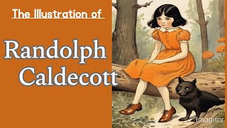 Randolph Caldecott biography with famous illustration work [upl. by Burk]