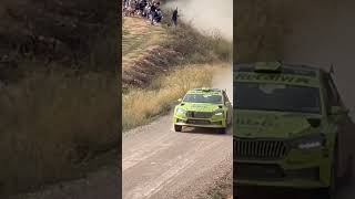 Rally RACC Catalunya Cohete Suarez Flat Out [upl. by Halimak741]