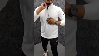 white Nike dry fit tshirt sports special  all India delivery shorts trending fashion trend [upl. by Ordisy292]