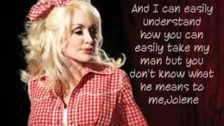 Jolene Dolly Parton Lyrics [upl. by Winshell]