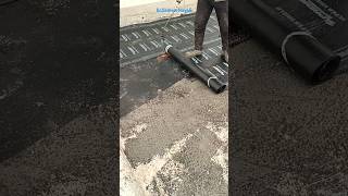 Mastic asphalt sheet laying in bridge  mastic asphalt sheet  shorts yt construction mastic [upl. by Meelak440]