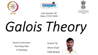 Week1 MA75 Galois Theory [upl. by Almeria]