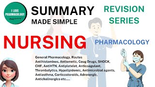 NURSING PHARMACOLOGY REVISION SERIES Made Easy [upl. by Pinebrook125]