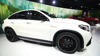 HandsOn With the New Mercedes GLE SUV Coupe [upl. by Annohsed]