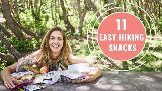 11 HIKING SNACKS  Easy Snacks to Take Hiking [upl. by Ahseki]