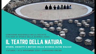 IL TEATRO DELLA NATURA  CONVEGNO NAZIONALE SISS [upl. by Hgiellek217]