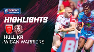 Highlights  Hull KR v Wigan Warriors  2024 Betfred Challenge Cup SemiFinal [upl. by Tressia]