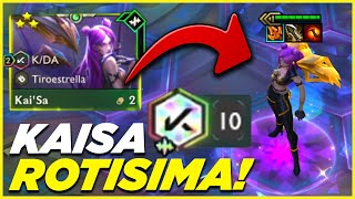 😱 KAISA CHINA con 10 KDA la COMPO INVENCIBLE de TFT SET 10 [upl. by Francene226]