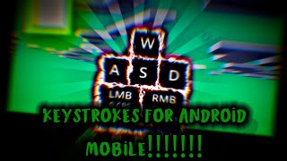 MCPE KEYSTROKES  DMOD CLIENT  Drakonx  ANDROID  KEYSTROKES [upl. by Leynwad]