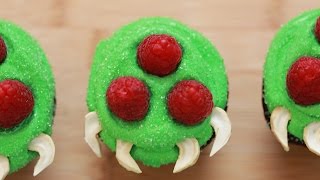 HOW TO MAKE METROID CUPCAKES  NERDY NUMMIES [upl. by Novhaj379]