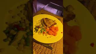 We had Vichyssoise eyefiller steak amp Guinness pie sticky date pudding foodvideos foodlover [upl. by Sivle13]