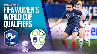 France vs Slovenia  FIFA WOMEN’SWORLD CUP QUALIFIERS  04122022  beIN SPORTS USA [upl. by Juliano494]