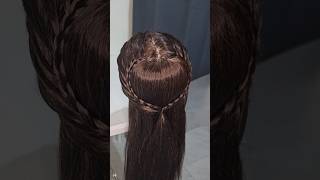 Heart crown braid with halfup styleclassichairstyles mannequinhead youtubeshortsyoutube shorts [upl. by Benil]