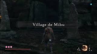 Sekiro Shadows Die Twice  le PNJ prêtre leau du palais le village Mibu [upl. by Ries]