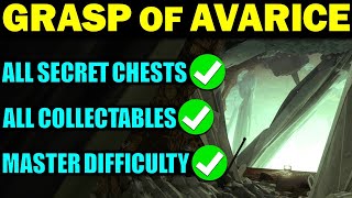 Destiny 2 ULTIMATE Grasp of Avarice Dungeon Guide  All Chests amp Collectables [upl. by Sheff]