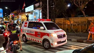 BALIJAKARTA EMS Ambulance and Hearse  responding with LIGHTS and SIRENS [upl. by Refiffej16]