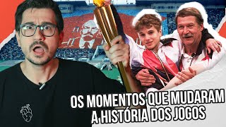 TOP 10 MOMENTOS MAIS MARCANTES DAS OLIMPÍADAS [upl. by Trip]