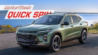 2024 Chevrolet Trax  MotorWeek Quick Spin [upl. by Schroer]