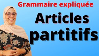 Grammaire leçon 5 les articles partitifs [upl. by Ahsielat]