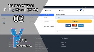 03 Tienda virtual PHP y MySQL  creación de tablas [upl. by Kaenel942]