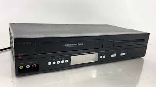 Philips DVD VCR Combo Player 4Head HiFi VHS Recorder DVP3345VBF7A [upl. by Anialem]