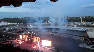 Chuckwagon race Calgary Stampede 2024 and concert [upl. by Zadoc957]