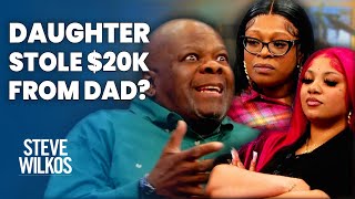 DID MY DAUGHTER STEAL MY MONEY  The Steve Wilkos Show [upl. by Ahtiekal]