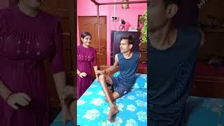 Kya se kya bana diya 😭🤣 Daily life of couple 😜shorts viral comedy [upl. by Asselam541]