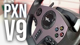 PXN V9 Steering Wheel  Unboxing amp First Impressions [upl. by Gipson600]