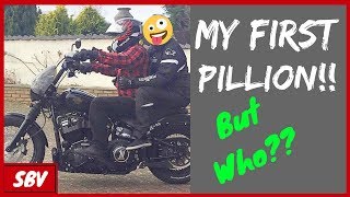 My First Pillion  Softail Street Bob  Harley Davidson FXBB [upl. by Cogswell]