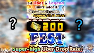 So I spent 200 Tickets on Superfest i got scammed  The Battle Cats [upl. by Aihseket548]