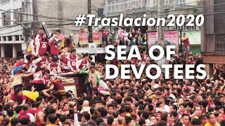 Traslacion2020 SEA OF DEVOTEES [upl. by Lrig120]