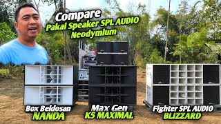 BLIZZARD Compare 2 Box CLA beda Parbrikan dg Box Fighter SPL AUDIOAkankah ganti Amunisi [upl. by Hsakaa]