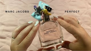 Marc Jacobs Perfect  New Fragrance  ASMR Unboxing [upl. by Ntsyrk]