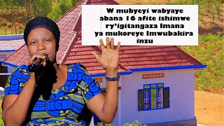 Ishimwe rikomeye wa mubyeyi wabyaye abana 16  Imana yamwubakiye inzu mu buryo bwigitangaza 🥰🥰🥰 [upl. by Aihsei]