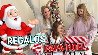 ABRIENDO LOS REGALOS DE PAPÁ NOEL DE MIS HIJAS PAPÁ NOEL ME TRAE UN IPAD 🎁🎅🏼 [upl. by Araeit]