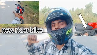 new🤑📸🏍️✌️ rider bike YouTube channel monetize ki kuse ma new bike la aaya ha hum zx10r bike [upl. by Hassi517]