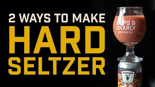 2 Ways to Make HARD SELTZER at Home  Brewtools B40  EP46 [upl. by Letnuhs]