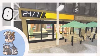 Bloxburg Seoul Shopping Street 3 SPEEDBUILD [upl. by Eniamerej]