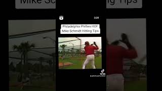 Old School Baseball Video Of Philadelphia Phillies Mike Schmidt Teaching Hitting Phillies sports [upl. by Htide245]