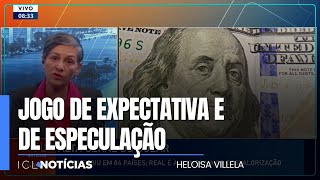 Flutuação do dólar é jogo de expectativa e especulação do mercado [upl. by Nocaed62]