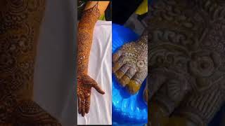 full hand and legs henna design reels real [upl. by Hailahk367]