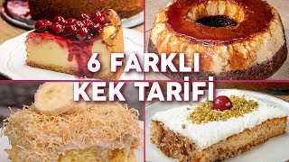 quotDaha Önce Kek Yememişimquot Dedirtecek 6 Farklı Kek Tarifi  Kek Tarifleri  Yemekcom [upl. by Glynas605]